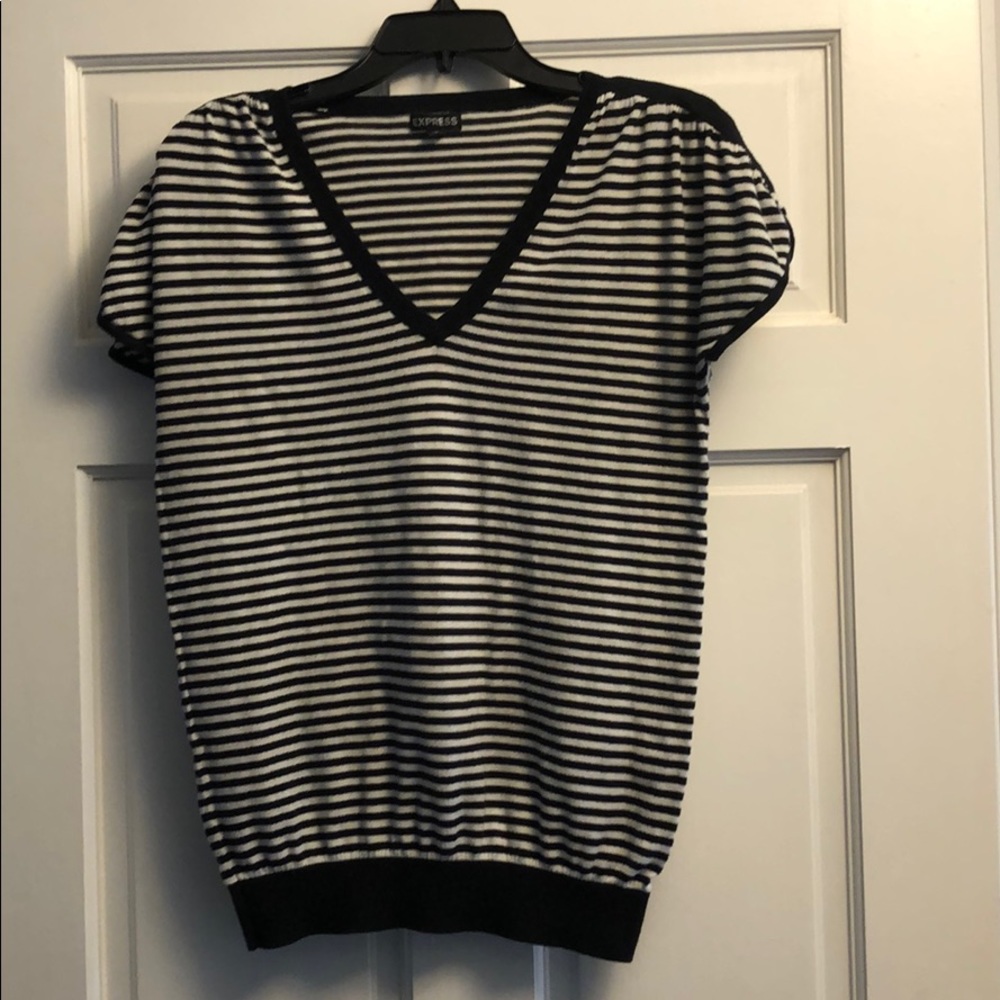 Express striped top